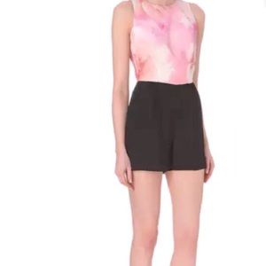 TED BAKER FLORAL ROMPER